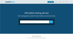 Desktop Screenshot of healthtour.com