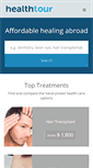 Mobile Screenshot of healthtour.com